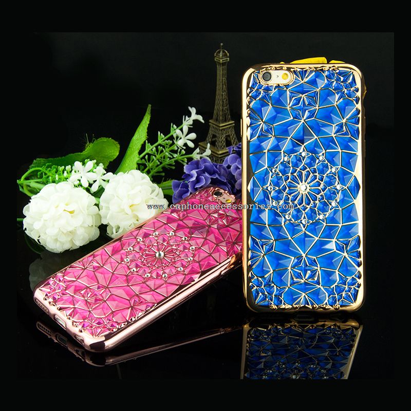 3D Sublimation Electroplated Phone Case