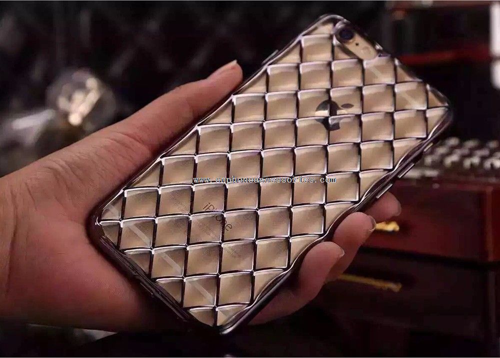 Customized decorative agate sparkling back cover