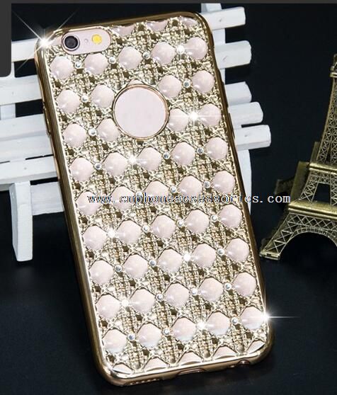 diamant cas TPU téléphone