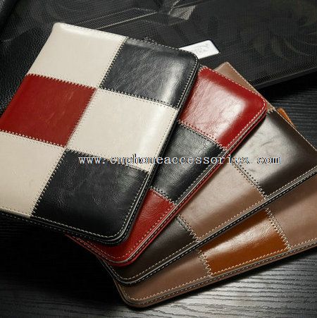 For iPad Air leather case with holder