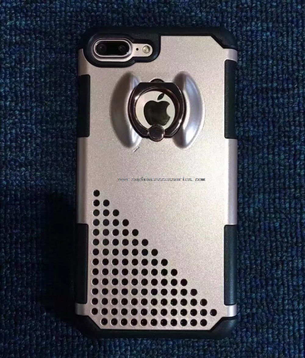 Pesado doble capa resistente funda para el IPhone 7