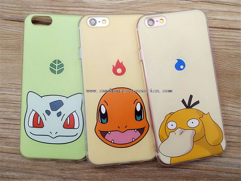 Silikon kabuk cep oyun Pokemon durumda