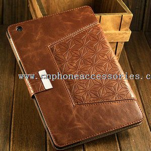 elegante custodia in pelle cover per ipad mini