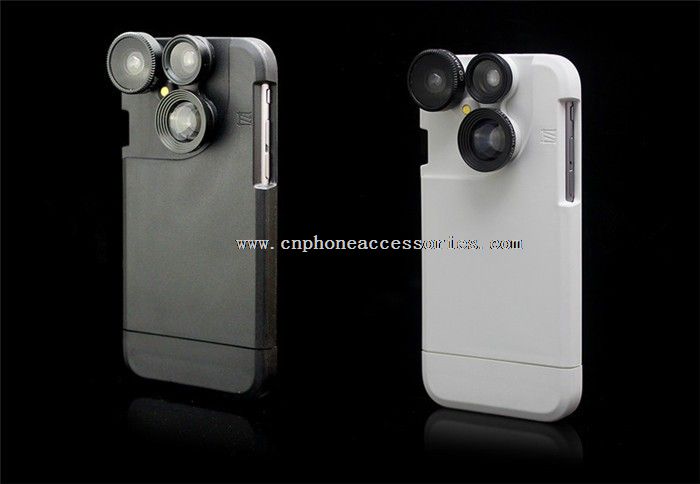 caja de lente de cámara 3 en 1 para iphone 6s 6 plus