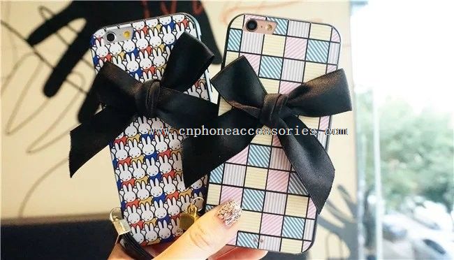 cover bowknot for iphone 6s plus case