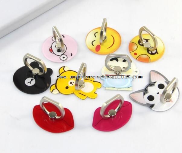 Cute hewan kartun jari cincin pemegang