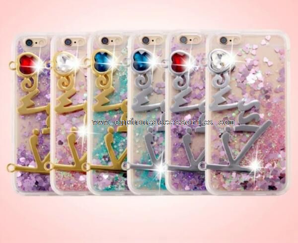 Glitter liquid case for iPhone7 7 Plus