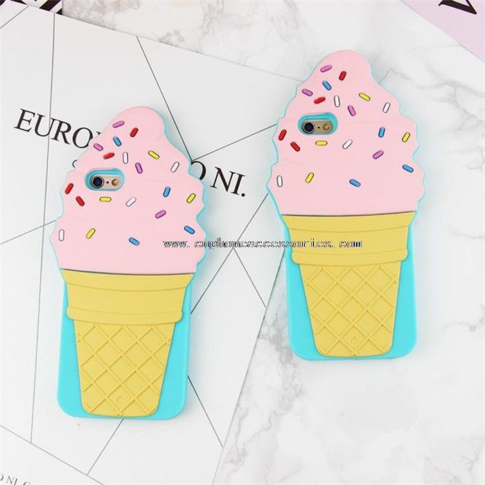 Ice Cream 3D Silicon Case for Iphone 6s