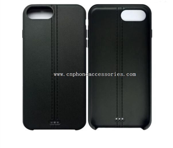 7 Cover in TPU per iPhone di cuoio