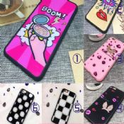 Fargerike skjønnhet Diamond Bling gummi myk TPU Jelly sak For iPhone6 6 pluss images