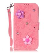 flowers flip pu leather Case images