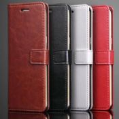 Lommebok bæreveske i skinn for Galaxy Note7 images