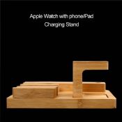 Wood Charging Dock Stand with good package images