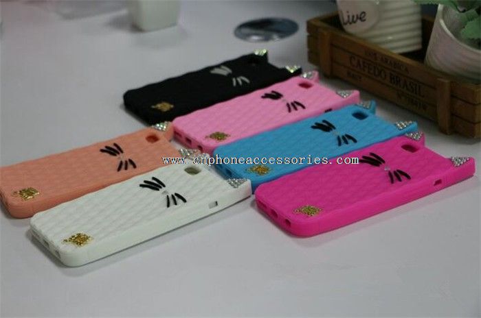 silicon diamond cover cat case