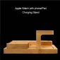 Wood Charging Dock Stand with good package small picture