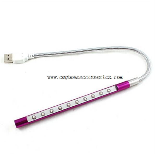USB pengisian lampu meja LED lipat