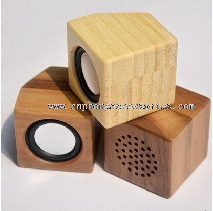 Cutie de sunet caseta de voce din lemn