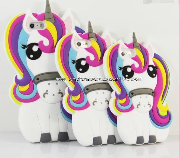 Pentru caz de unicorn 3D silicon iPhone 5