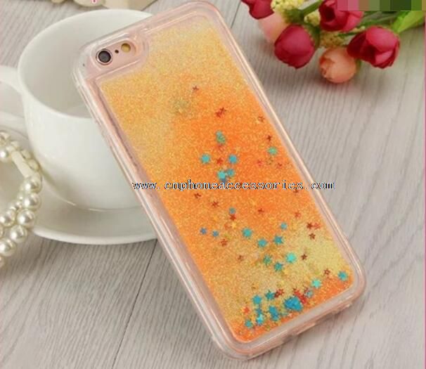 Penuh TPU pasir isap Case untuk iPhone 6/6S Plus