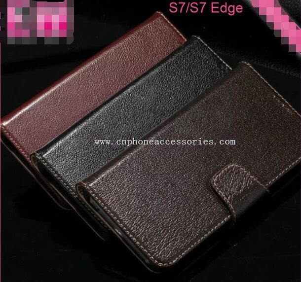 Skórzany portfel dla Galaxy S7