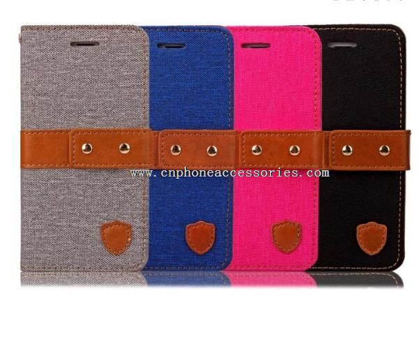 Leather Coated Hard Cover Back Case for iphone6