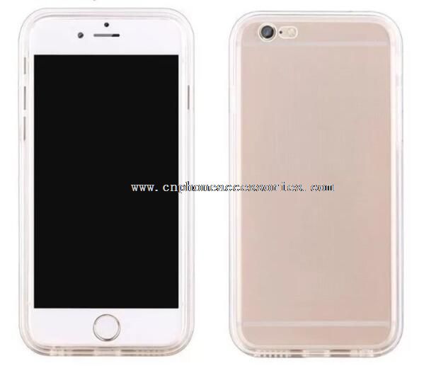 Lumière Flash TPU gelée étui pour iPhone 6 s