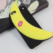 Banán alakú a szilikon gumi eset részére iPhone 6S/6S plusz images