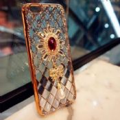 Housse Etui cristal diamant pour iPhone Plus de 6/6 images