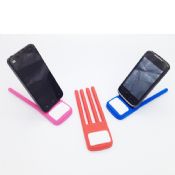 Fold Finger Shape Silicone Phone Holder images