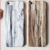 Full Protective with stand wood For iPhone 6s images