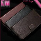 Ekte skinn lommebok For Galaxy S7 images