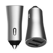 kovové dual usb auto nabíječka pro všechny smartphony images