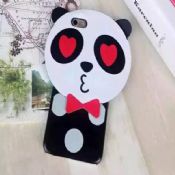 Panda desain kasus sulit untuk iphone telepon 6 6S Plus images