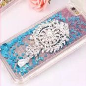 Perle pendentif TPU cas de PC pour iPhone 6 Plus images