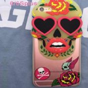 Skallen TPU sak For iPhone 6 pluss images