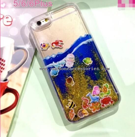 Quicksand phone case for iphone5 6 6s