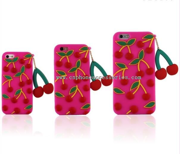 Silício Fruit Case Mobile para iPhone 6