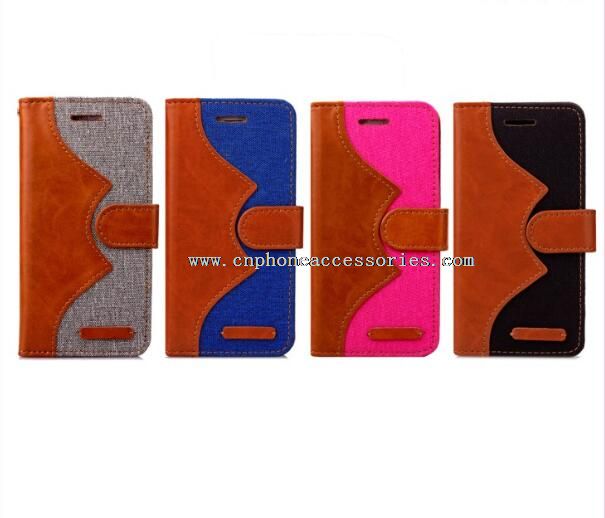 Spor lommebok Leather Case For iPhone 6 6 pluss