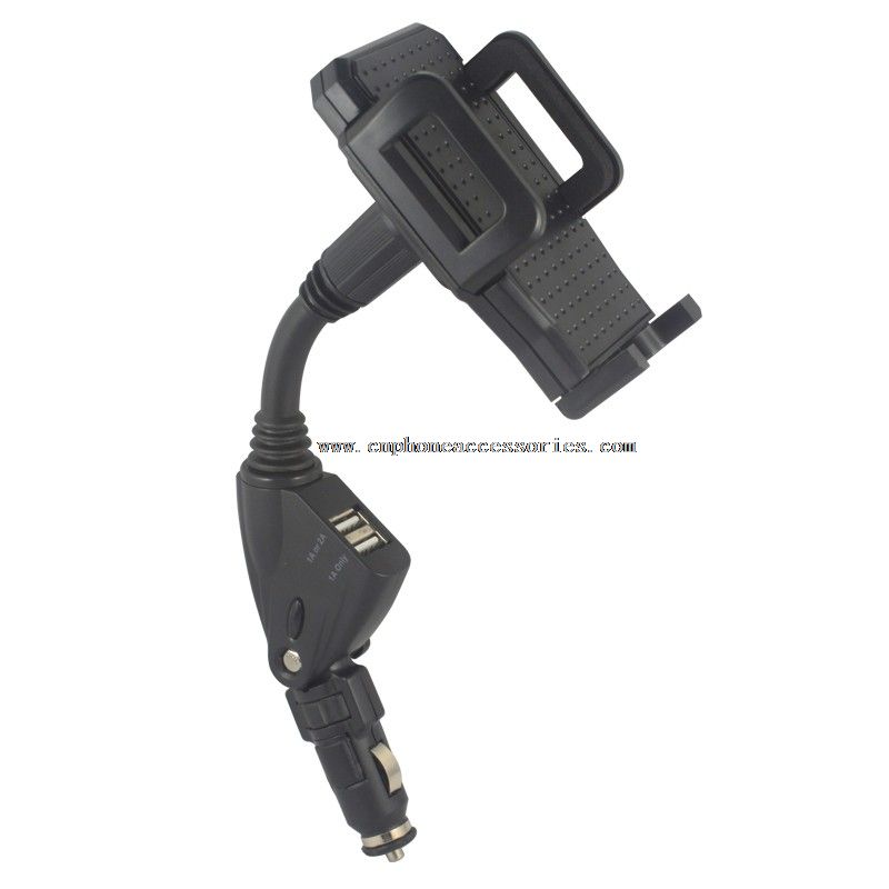 Car Charger Holder for Mobile Phone