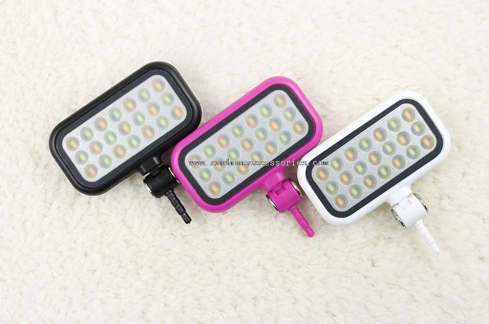 Flash de selfie LED luz para la cámara