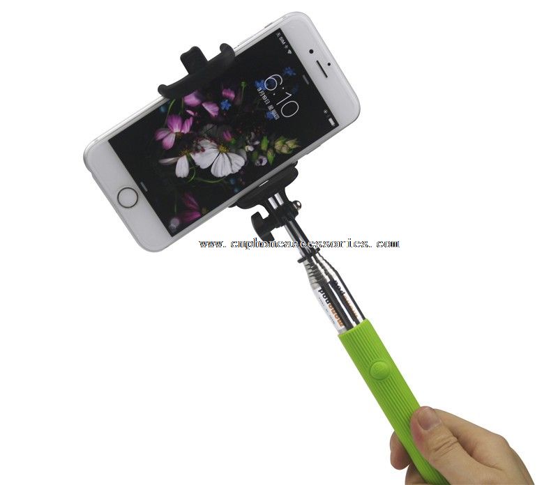 Mini monopiede facile Selfie Stick con pulsante di scatto di Bluetooth