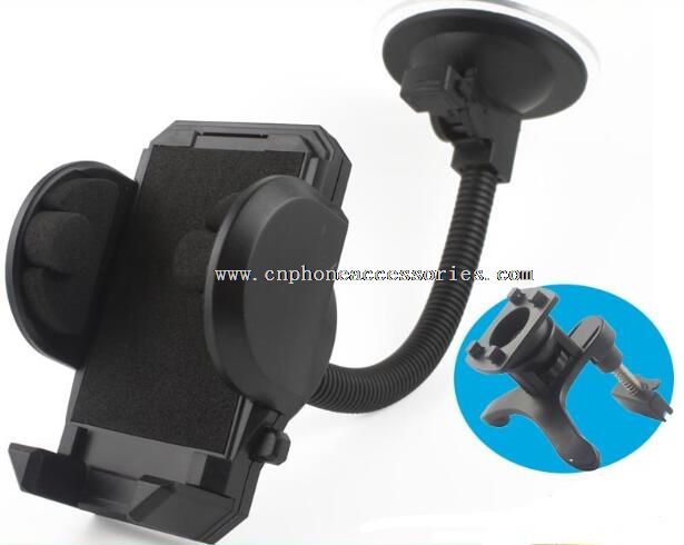 Universal mobile phone car holder