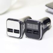 3.0 charger mobil USB LED dengan 2 usb port images
