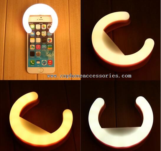 Selfie LED telefonen kamera Ring lys