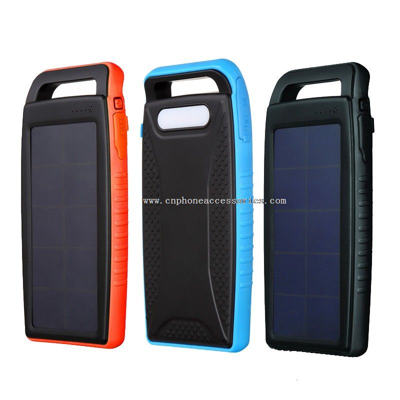 Solar Power Bank 8000mAh avec Câble adapteur