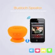 Mini vedenpitävä imukuppi bluetooth puhuja images