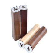 wood material portable power bank charger images