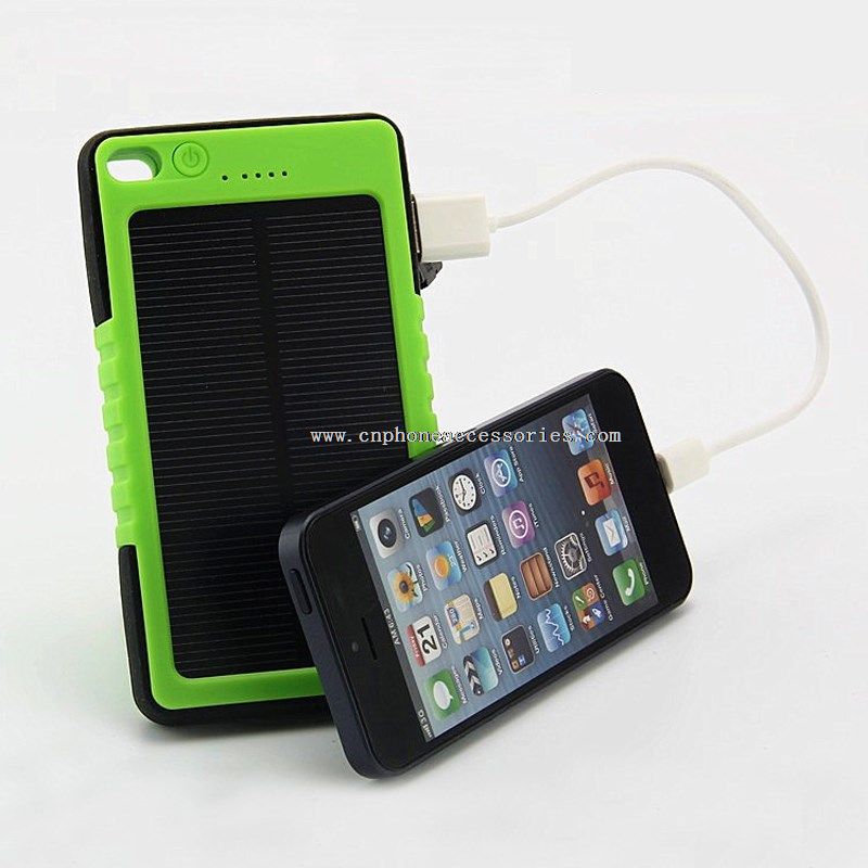 solar power bank waterproof charger