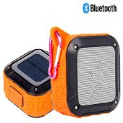 Solar Cell Panel bluetooth speaker for outdoor sport images