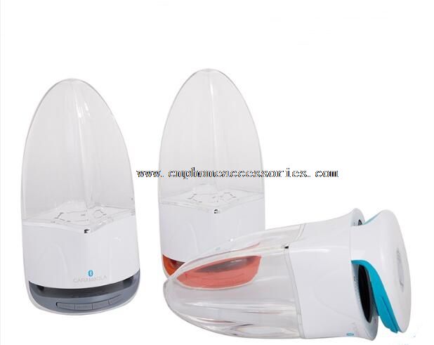 Mini waterproof warna-warni yang dipimpin cahaya cerat Bluetooth Speaker
